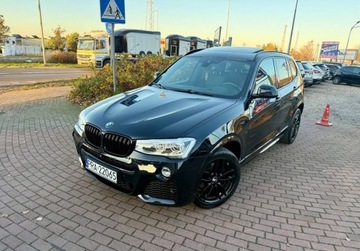 BMW X3 G01 SUV 2.0 20d 190KM 2017 BMW X3 2.0D X-drive M-pakiet Panorama dach 2.0 Diesel 190KM