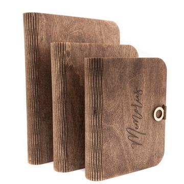 Деревянная коробка для фотографий 10х15 см до 100 шт.