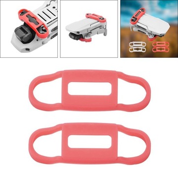 Защитный держатель пропеллера из двух частей для DJI Mini 2 Drone Beam Paddle, красный