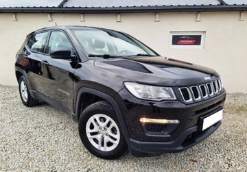 Jeep Compass II SUV 1.4 MultiAir 140KM 2019 Jeep Compass SLICZNY 1.4 Turbo BENZYNA Oryginal ZADBANY Serwis 2019r Sport, zdjęcie 2