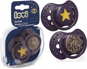 LOVI SMOCZEK SILIK.DYNAM.3-6M STARDUST VIOLET