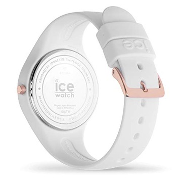 Ice-Watch - Ice Lo biały różowy - biały