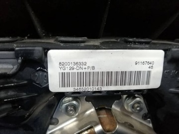 AIRBAG ULOŽENÍ VZDUCHOVÁ ŘIDIČE 8200136332 OPEL VIVARO A