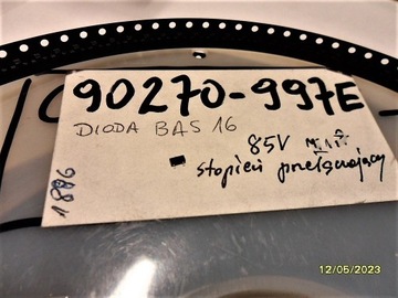 DIODA BAS16 smd przełączaj. 80 V; 0,5 A - 100 szt