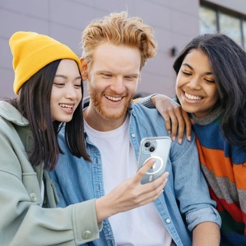 ПРОЧНЫЙ, ПРОЗРАЧНЫЙ МАГНИТНЫЙ ЧЕХОЛ ДЛЯ IPHONE 15 6,1