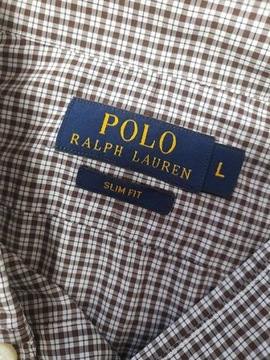 POLO BY RALPH LAUREN SLIM FIT KOSZULA MĘSKA XL