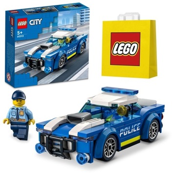 LEGO klocki City Radiowóz klocki / 60312 + TOREBKA PREZENTOWA