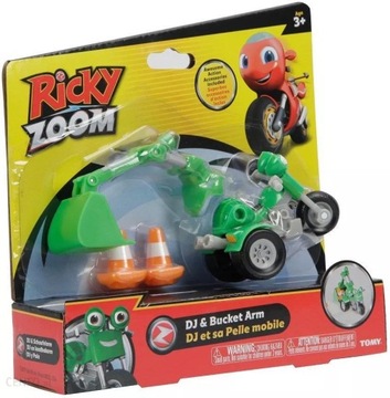 TOMY Motor DJ z akcesoriami RICKY ZOOM Motocykl