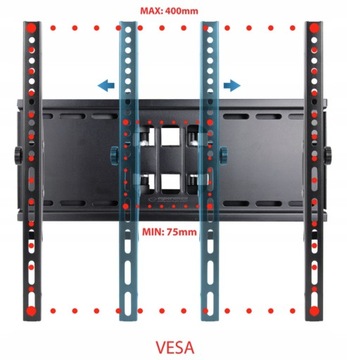 UCHWYT 26''-70'' DO TV REGULOWANY VESA TITAN