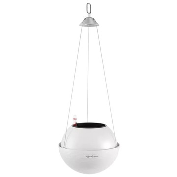 WISZĄCA DONICA LECHUZA BOLA COLOR 23 BIAŁY