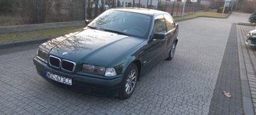 BMW Seria 3 E36 Compact 316 i 102KM 1998 E36 compact 1.6 benz AUTOMAT w pelni SPRAWNY aktualne oplaty * tyl tarcze *, zdjęcie 1