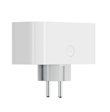 Двойная интеллектуальная розетка, WIFI Tuya SMART, ваттметр, программатор WOOX