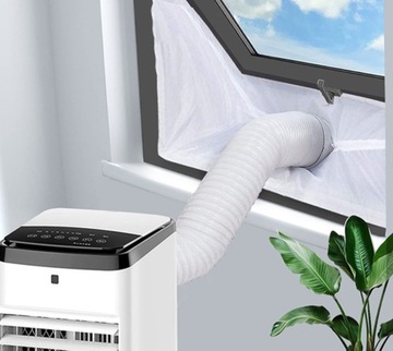 ТРУБА ДЛЯ ПЕРЕНОСНОГО КОНДИЦИОНЕРА 13см/1м ГИБКАЯ ПРОЧНАЯ