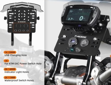 Универсальная турель для дорожных книг KTM HUSQVARNA GAS GAS Enduro Adventure с GPS-приемником