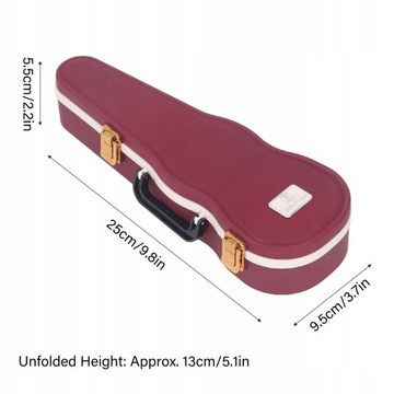 Музыкальная шкатулка для скрипки, маленькая, классическая, элегантная.