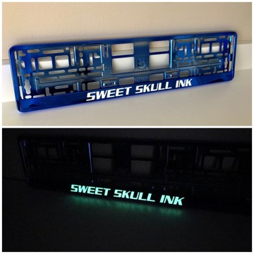 РАМКА ДЛЯ НОМЕРНОГО ЗНАКА ПО СВОЕЙ ИНСТРУКЦИИ