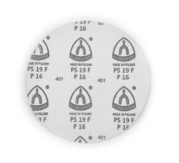 KLINGSPOR PS19F PAPIER ŚCIERNY NA RZEP 225mm p16
