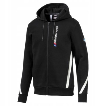 Bluza Puma męska kaptur zamek hoodie BMW black