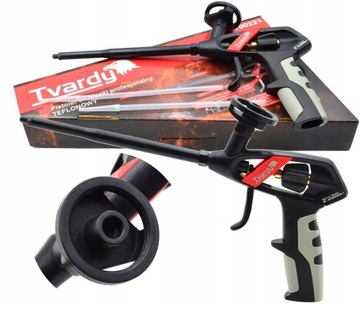 PISTOLET TEFLONOWY PROFI PIANKI MONTAŻOWEJ Tvardy