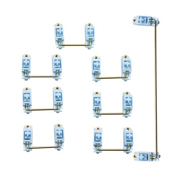 Pozłacane PCB wkręcane 8 sztuk dla 104 108 96 niebieski