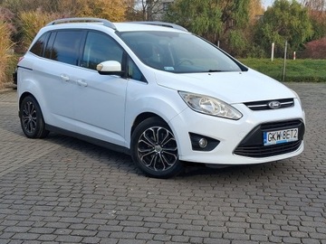 Ford C-MAX II Minivan 1.6 TDCi 115KM 2011 Ford Grand C - Max 1.6 HDI 115KM 7 Osób Klima 8 Lat w jednych rękach !!!