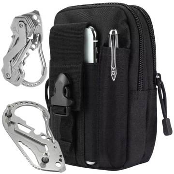 ZESTAW SURVIWAL MILITARNA SASZETKA WOJSKOWA NA PAS BRELOK WIELOFUNKCYJNY