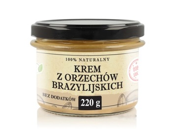 MASŁO ORZECHY BRAZYLIJSKIE 200ml ŚWIEŻE BEZ CHEMII