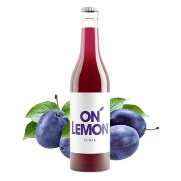 ON LEMON ŚLIWKA Naturalna Lemoniada Owocowa 0,33l