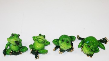 ФИГУРКА ЛЯГУШКИ LUCKY FROG MIX 4 УЗОРА