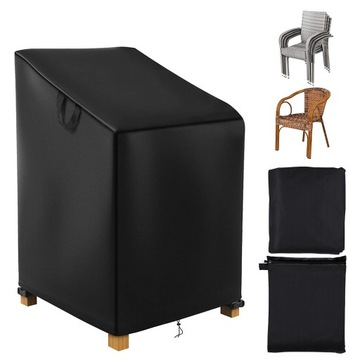 1 кусок. Водонепроницаемый чехол на молнии 210D Oxford для стульев на террасе