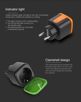 Беспроводная умная розетка стандарта ЕС IP44 WiFi наружная водонепроницаемая розетка