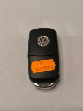 KLÍČEK KLÍČ VOLKSWAGEN GOLF V TOURAN I 1K0959753N 3 KNOFLÍKY