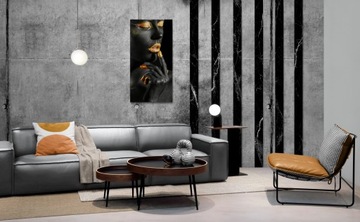 Стеклянные настенные ламели, мрамор, дерево, геометрия