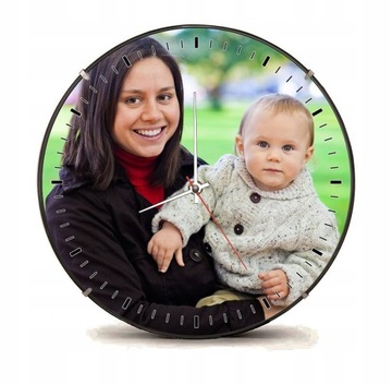 Большие настенные часы с логотипом вашей компании.