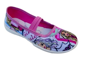 RENBUT ODDYCHAJĄCE KAPCIE BALERINY PINK DOLL 414 R. 30