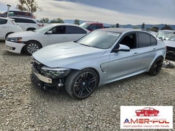 BMW Seria 3 F30-F31-F34 M3 Limousine Facelifting 3.0 M3 431KM 2018 BMW M3 2018 BMW M3, 3L, od ubezpieczalni 3.0 Benzyna 431KM