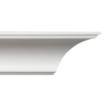 LISTWA SUFITOWA PRZYSUFITOWA SZTUKATERIA XPS BIAŁA dł. 2m