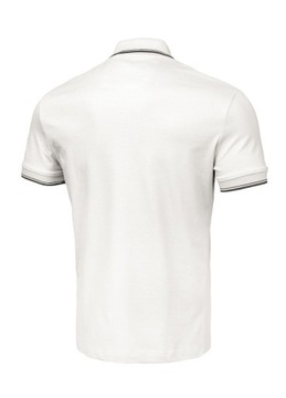 Męska Koszulka Pitbull Polo Pique Stripes Regular Bawełniana Polówka Tshirt