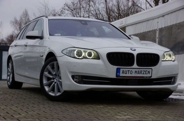 BMW Seria 5 F10-F11 Touring 525d 218KM 2013 BMW Seria 5 2.0 Diesel 218KM 4x4 Navi, Kamera, Skora, Dociagi, Komforty, G