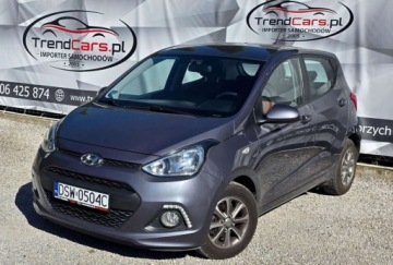 Hyundai i10 II Hatchback 1.0 MPI 66KM 2015 Hyundai i10 Klima bezwypadkowy serwisowany zarejetstrowany Benzyna 66KM, zdjęcie 2