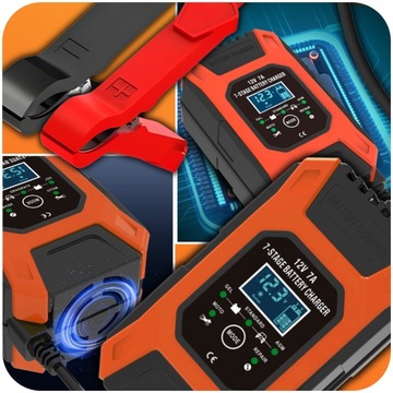 ИНТЕЛЛЕКТУАЛЬНЫЙ автомобильный выпрямитель для аккумуляторов 12 В 24 В ФУНКЦИЯ РЕМОНТА