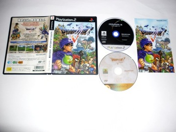 Gra Dragon Quest V 5 Tenkuu no Hayanome PS2 PlayStation 2 SLPM-65555 NTSC-J