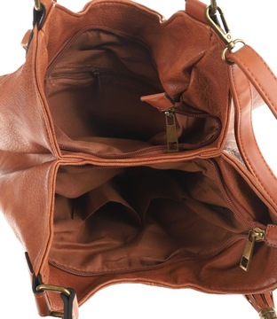 HAOERXI COLLECTION Женская коричневая сумка-мессенджер 23021 Коричневый