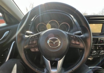 Mazda 6 III Sedan 2.2 SKYACTIV-D I-ELOOP 150KM 2014 Mazda 6 bezwypadekserwis aso1wlascicielz Niemiecxenonjedzie jak nowe, zdjęcie 16