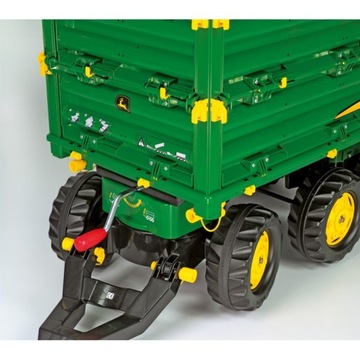 Rolly Toys RollyMulti John Deere Прицеп-самосвал 3-х осный, двухсторонний