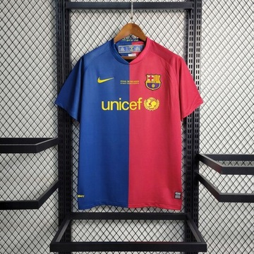 KOSZULKA 2008/09 FC Barcelona HOME RETRO,L