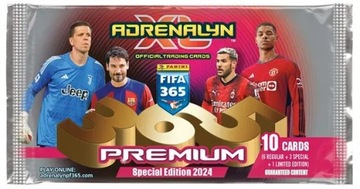 FIFA 365 2024 футбол КАРТОЧКИ Стартовый набор Альбом Саше Премиум ЗОЛОТО