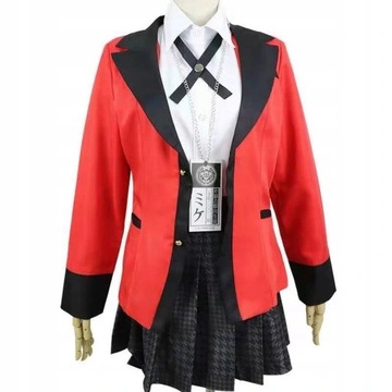 Anime Mundurek Jabami Yumeko Kakegurui Cosplay