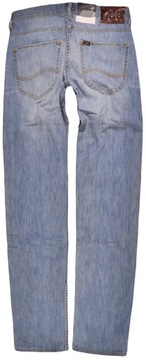 LEE spodnie BLUE jeans LOW slim POWELL _ W29 L34