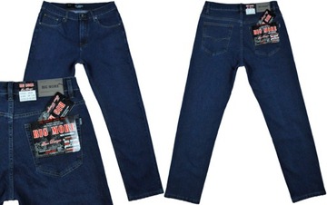 Spodnie męskie dżinsowe jeans Big More model 331 pas 100 cm 39/32